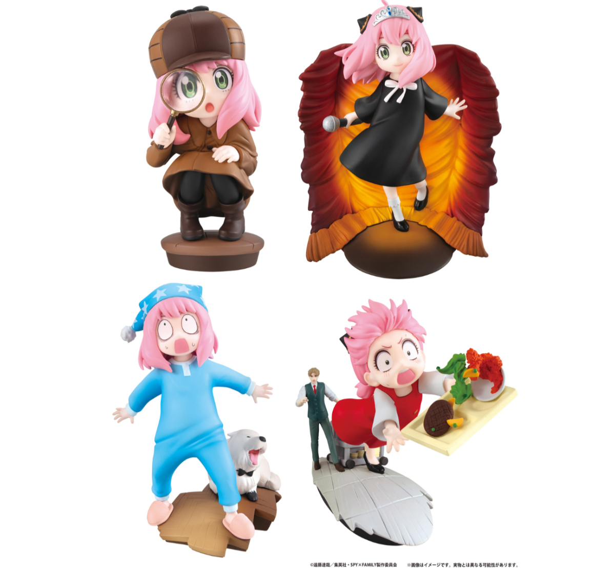 Spy x Family: Petitrama Series "Spy x Family in the Box" Vol.3-Whole Box (4pcs)-MegaHouse-Ace Cards & Collectibles
