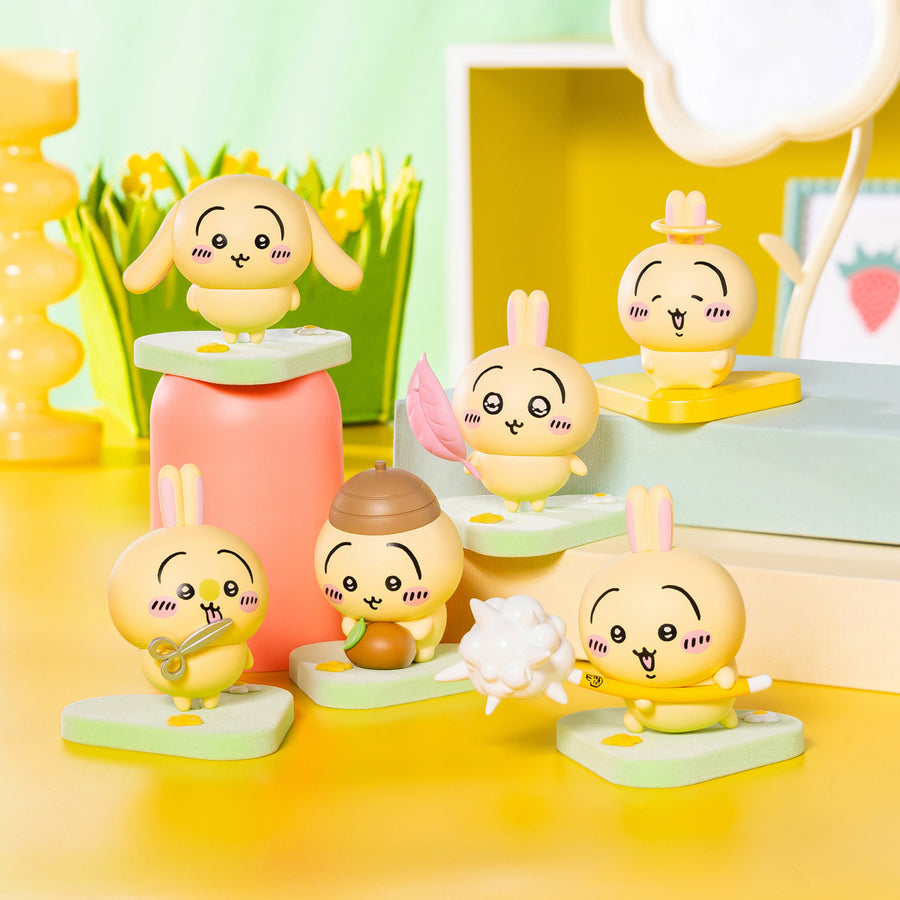 Chiikawa GPSBOX Usagi Figure Blind Box-Whole Box (6pcs)-Miniso-Ace Cards & Collectibles