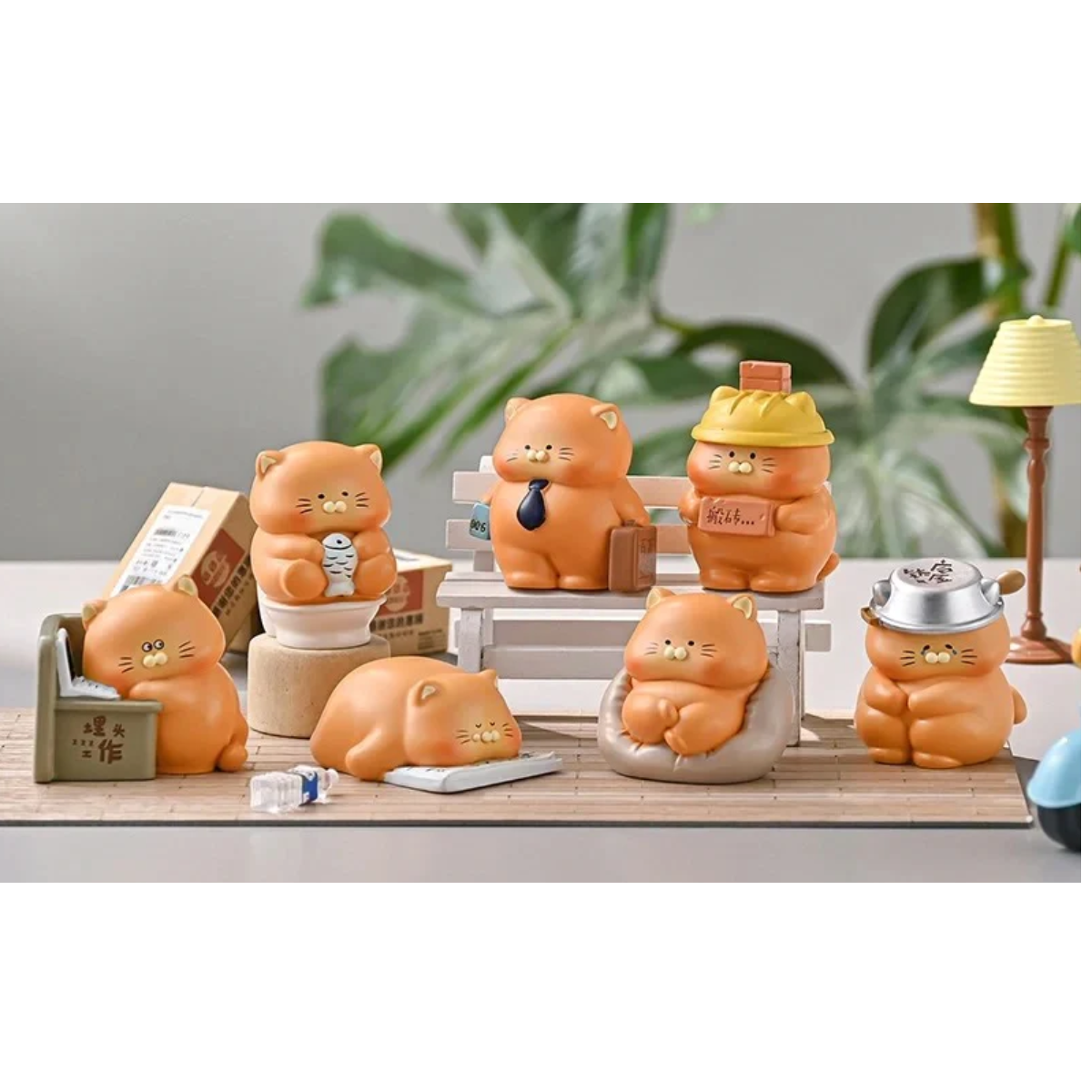Miao Tuan Zi Working Week Series-Single Box (Random)-Miniso-Ace Cards & Collectibles