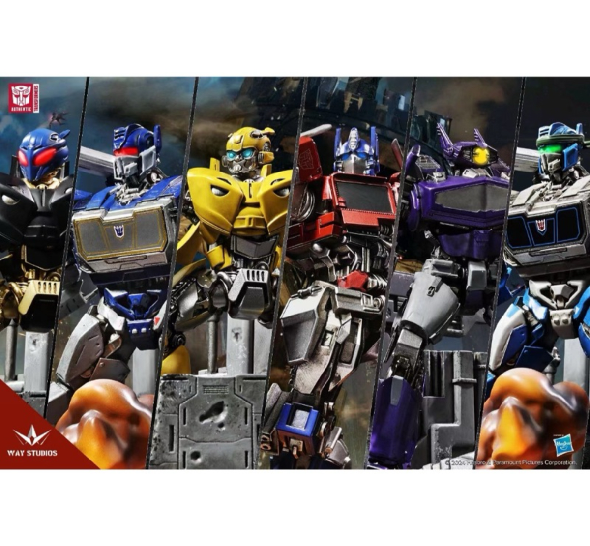 Transformers Statue Scenes Series-Single Box (Random)-Miniso-Ace Cards & Collectibles