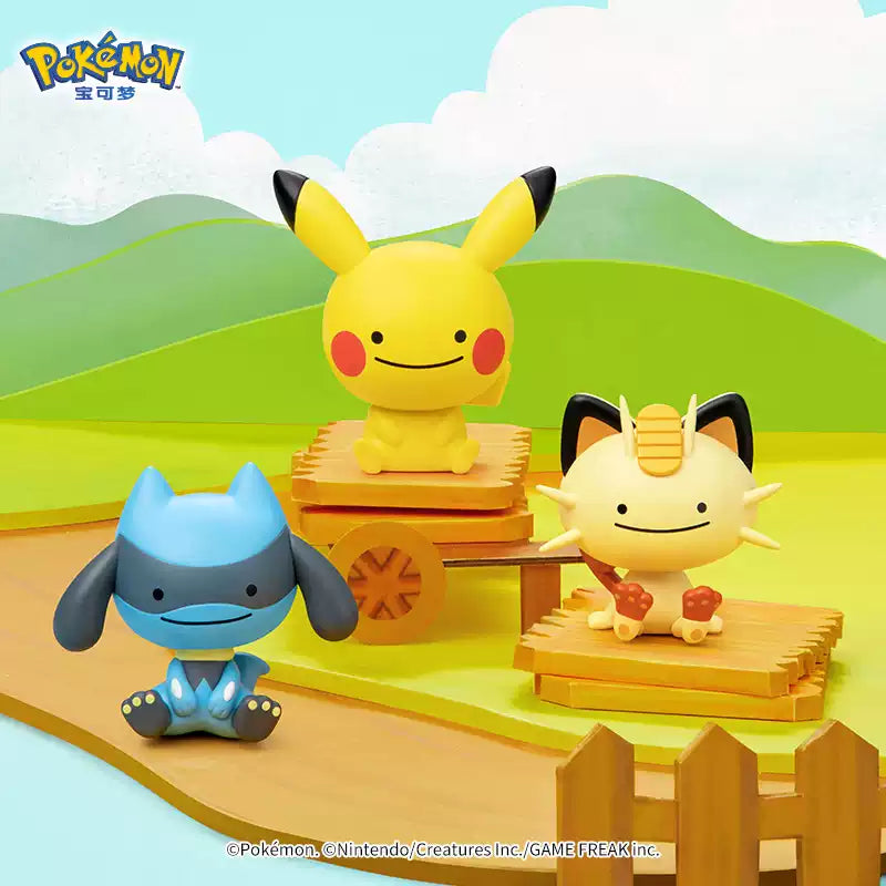 Pokemon Ditto Qface Series Mini Figures Blind Box