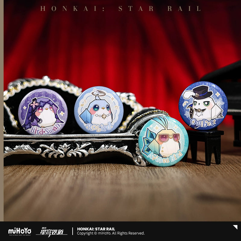 Honkai: Star Rail Owlbert’s Reception Room: Mini Badge Set