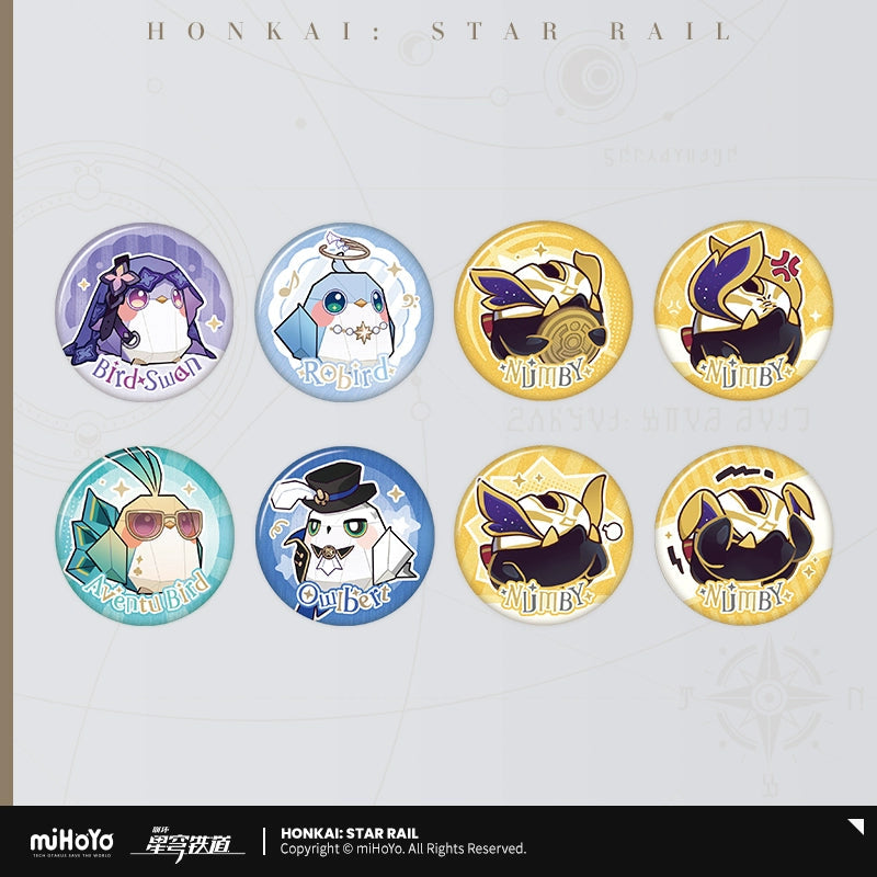 Honkai: Star Rail Owlbert’s Reception Room: Mini Badge Set