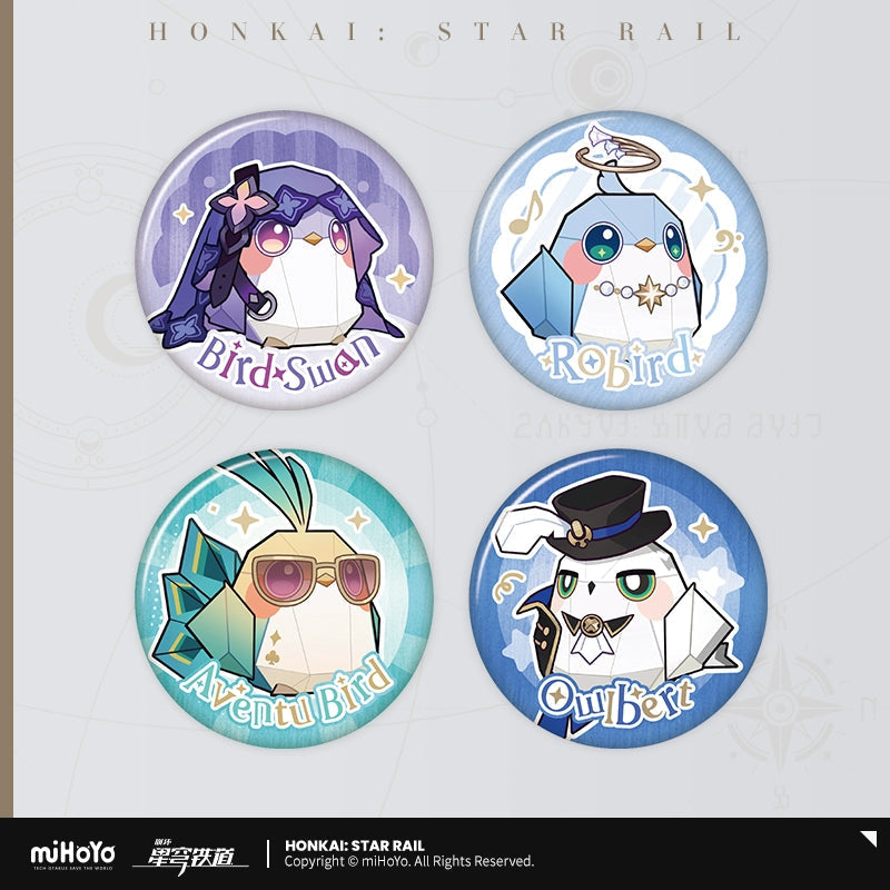 Honkai: Star Rail Owlbert’s Reception Room: Mini Badge Set