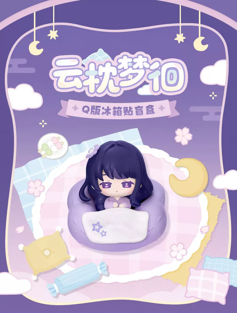 Genshin Impact – Cloud Pillow Dreams Series Chibi Fridge Magnet Blind Box