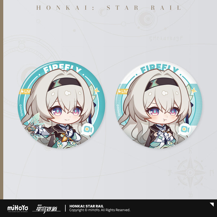 Honkai: Star Rail Owlbert’s Reception Room: Character Badge Set