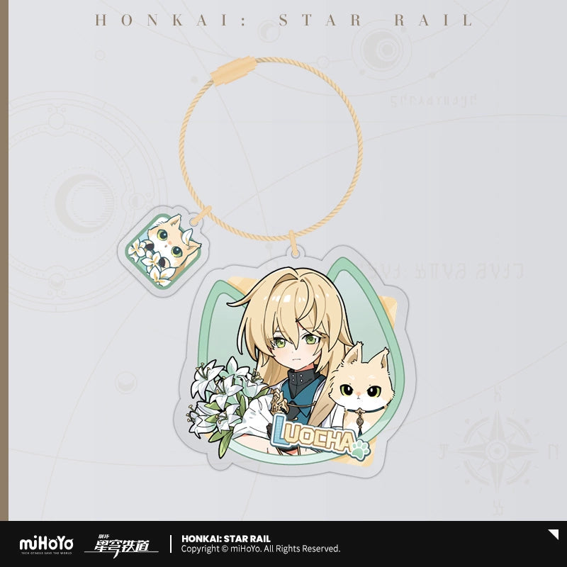 Honkai: Star Rail Little Kitty Acrylic Keychain