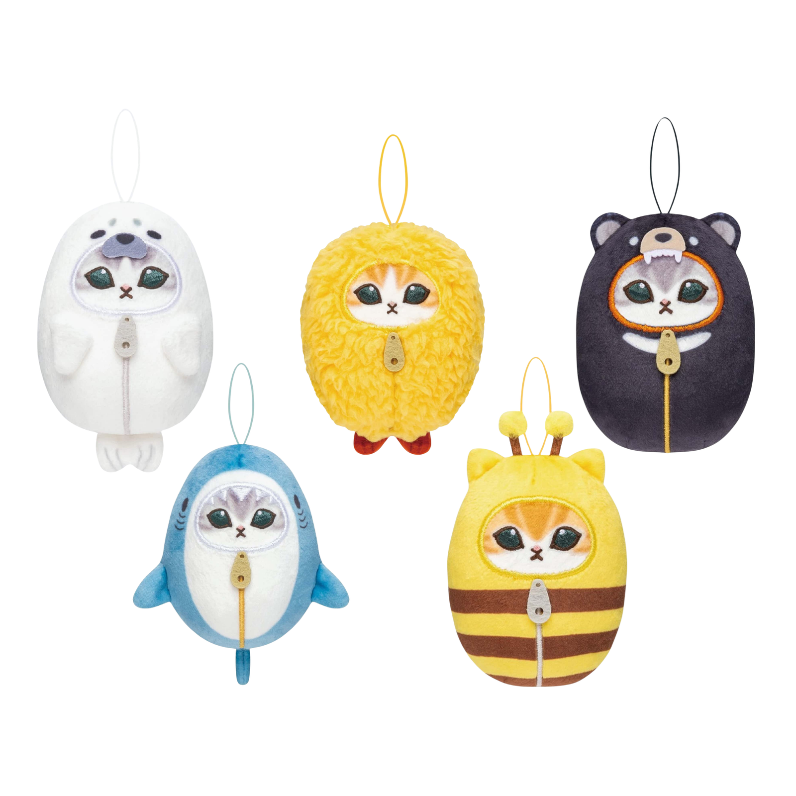 Mofusand Sleeping Bag Meow Plush Series-Whole Box (6pcs)-Parade-Ace Cards & Collectibles