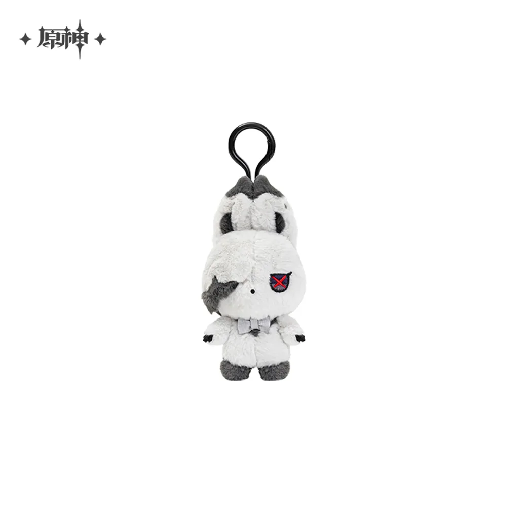 miHoYo Genshin Impact House of the Hearth Rabbit Arlecchino & Clervie Plushie / Keychain