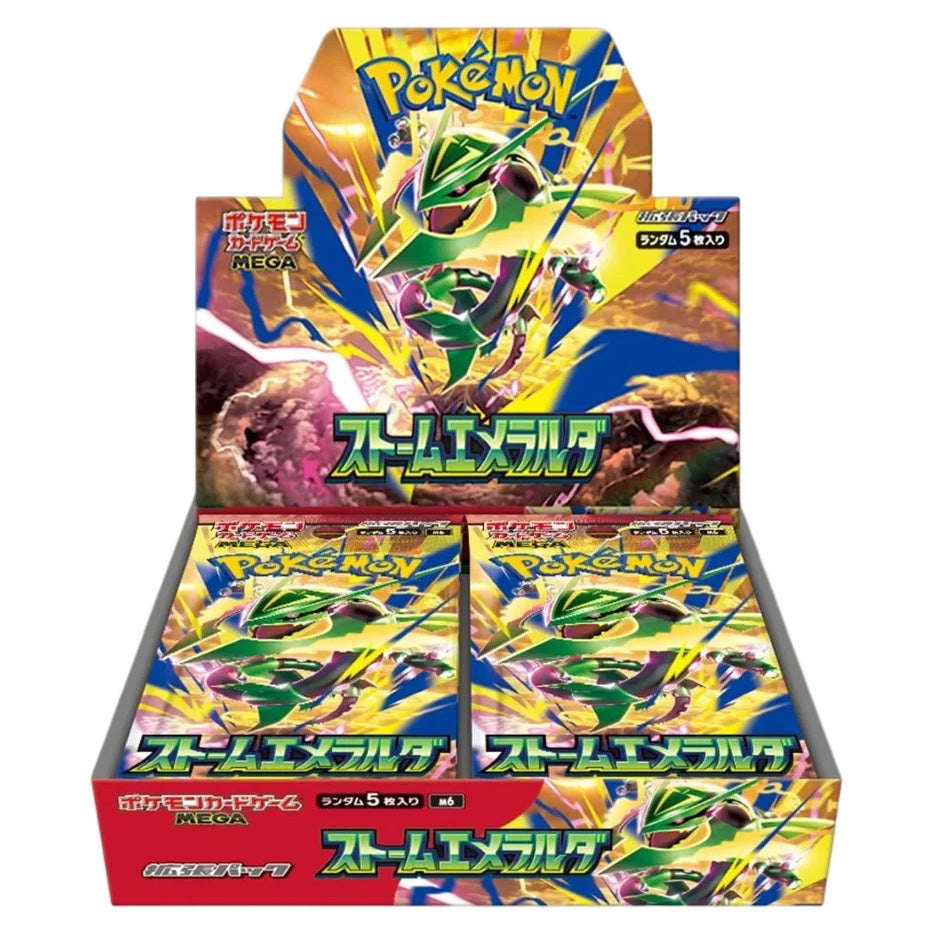 Pokemon TCG : Mega M6 Expansion Pack Storm Emeralda (Japanese)