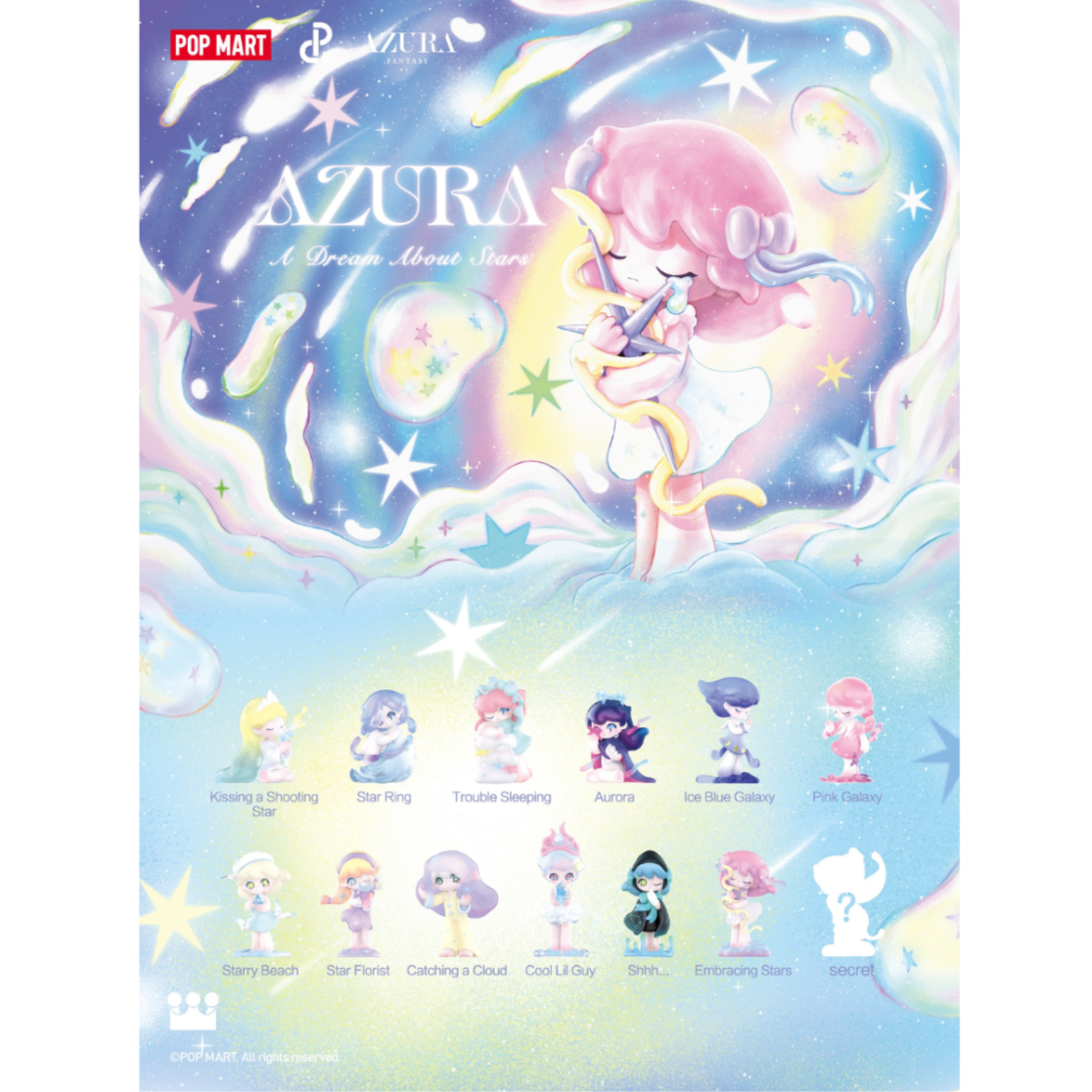 POP MART AZURA A Dream About Stars Series Figures-Single Box (Random)-Pop Mart-Ace Cards & Collectibles