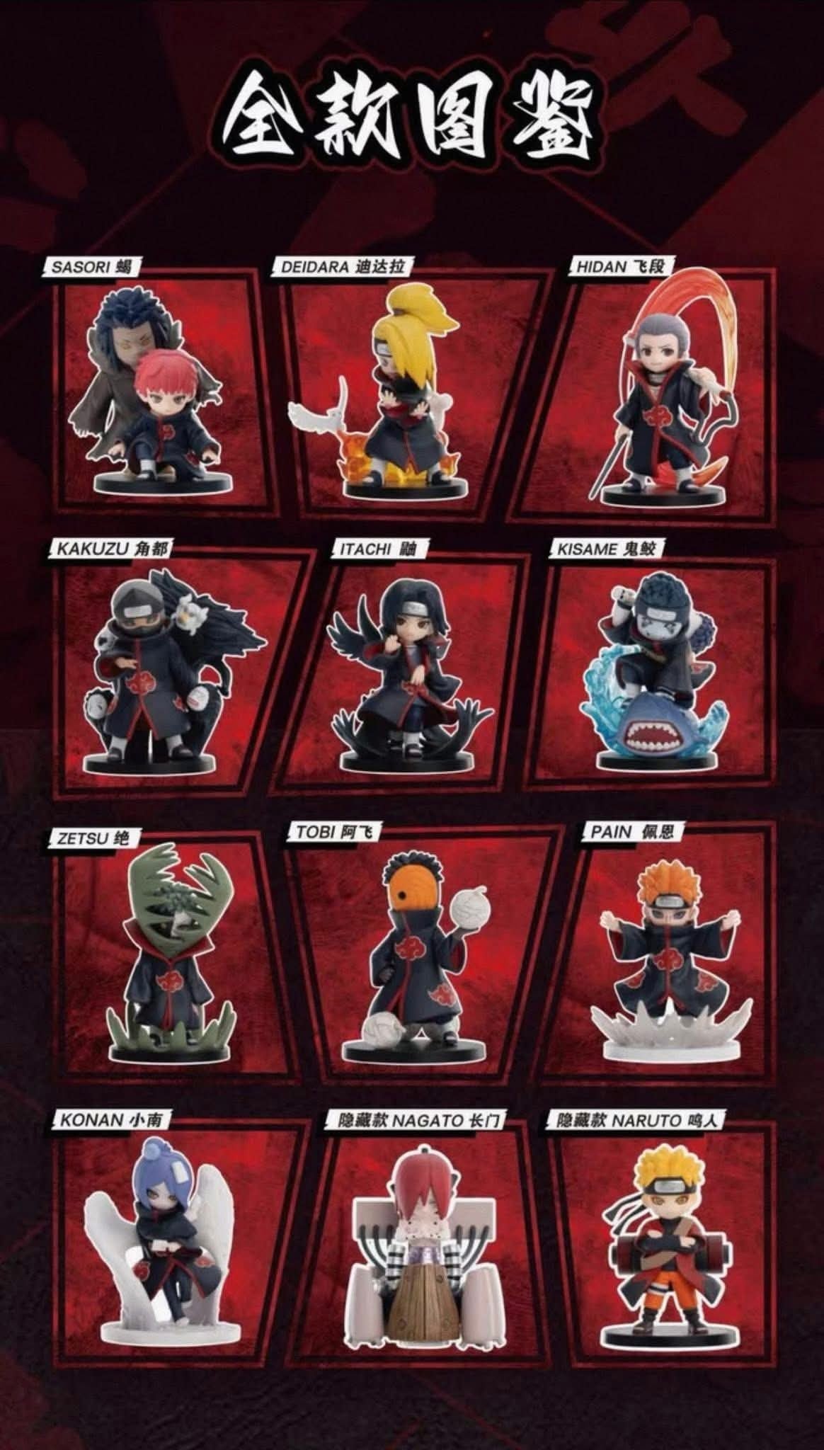 POPMART x Naruto: Shippuden Series Battle Against Akatsuki Themed Figure Blind Box-Single Box (Random)-Pop Mart-Ace Cards & Collectibles