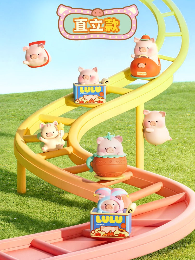 Rock x Lulu The Piggy Screen-shaped Scented Plush Toy Series-Whole Box (6pcs)-ROCK-Ace Cards & Collectibles