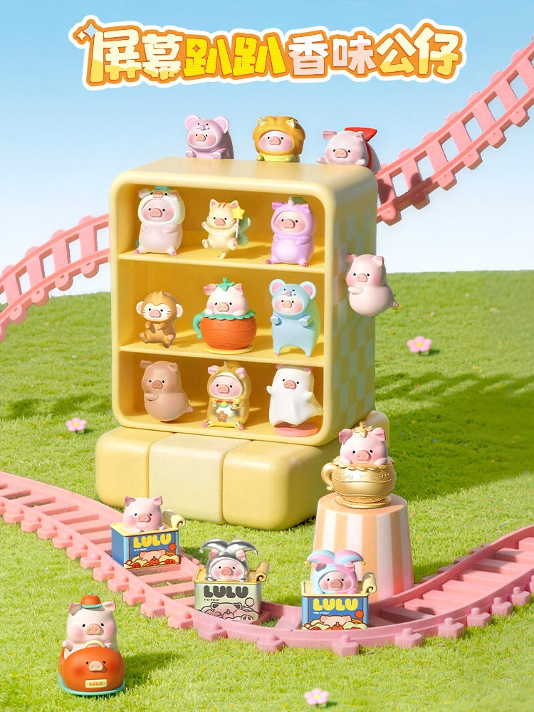 Rock x Lulu The Piggy Screen-shaped Scented Plush Toy Series-Single Box (Random)-ROCK-Ace Cards & Collectibles