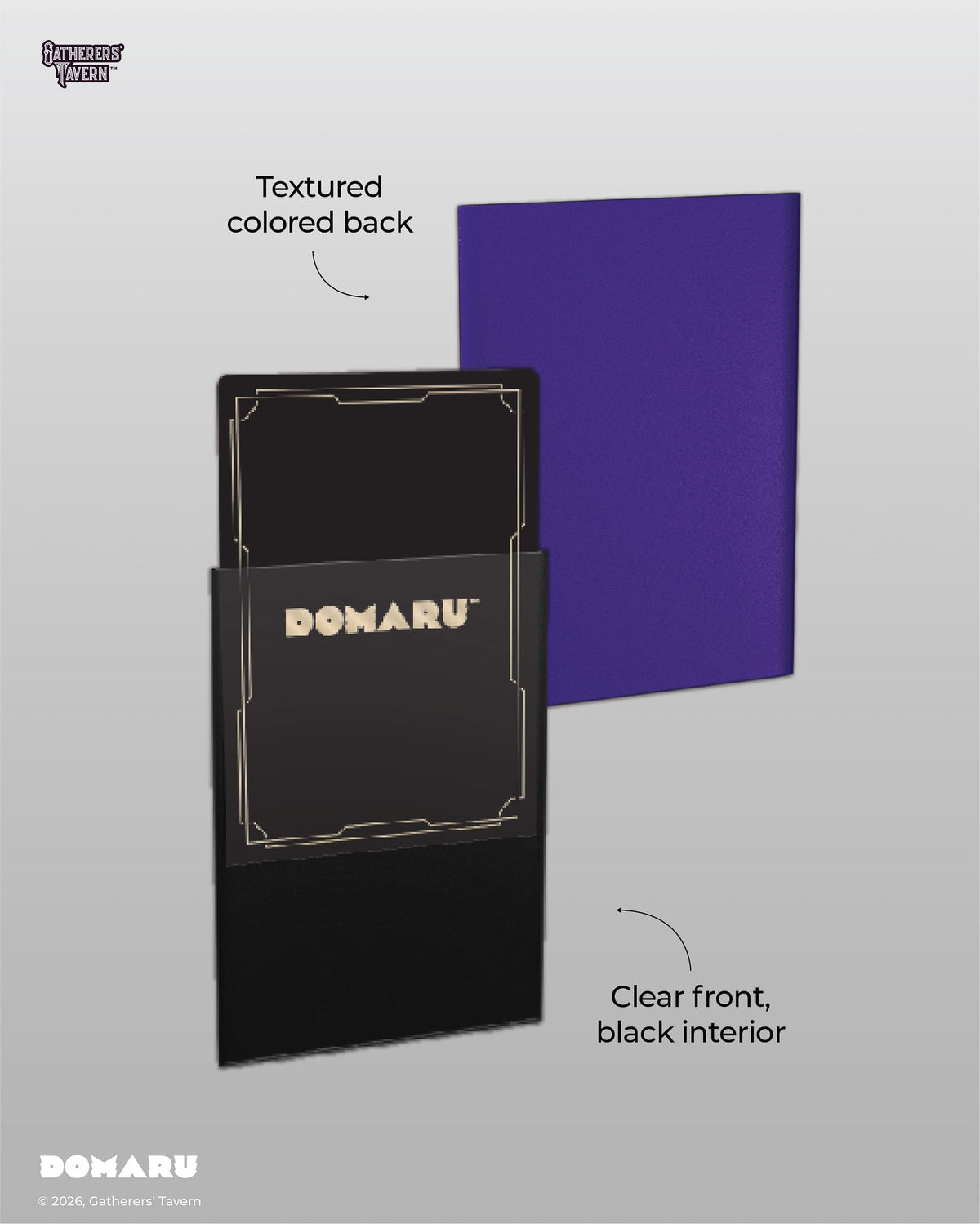 DOMARU Regular Standard Size Fit Sleeves "Duskfall Indigo"