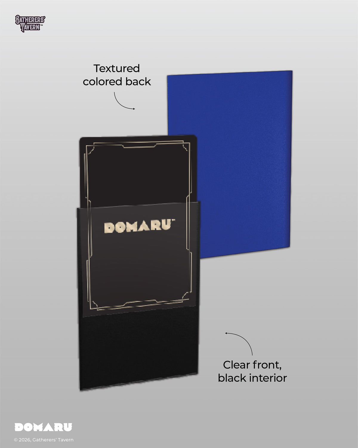 Gatherer's Tavern DOMARU Regular Standard Size Fit Sleeves "Noble Blue"