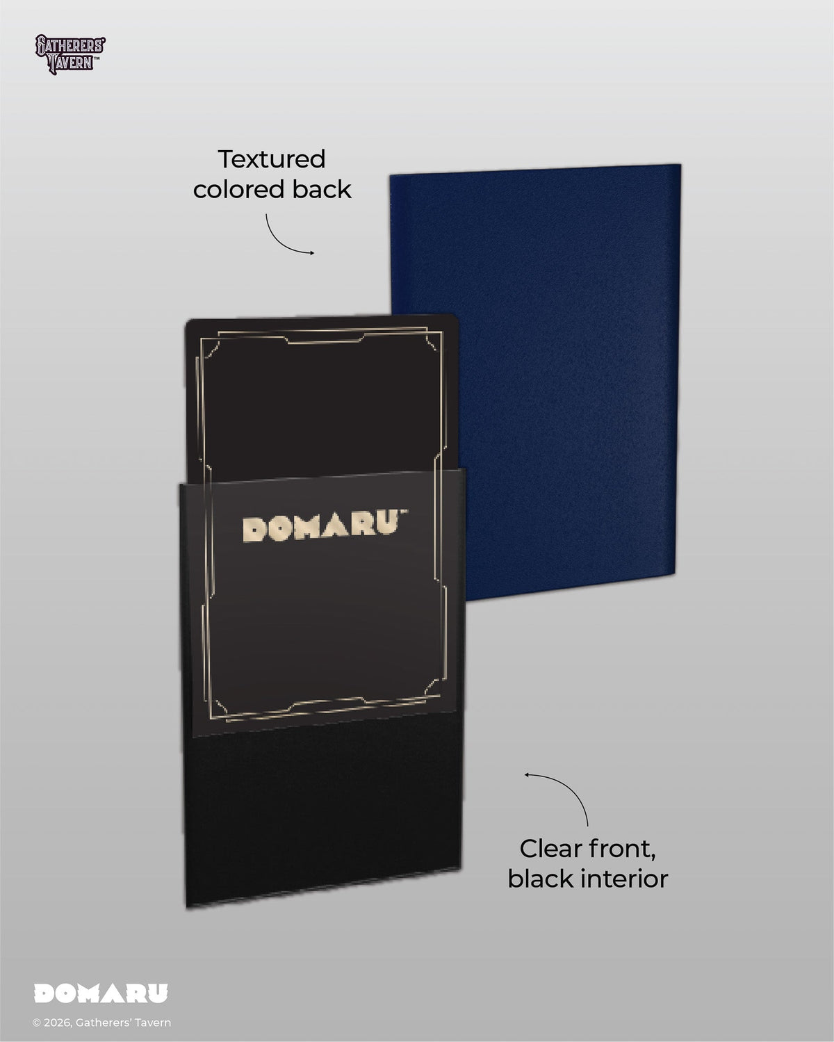 DOMARU Regular Standard Size Fit Sleeves "Regent Blue"
