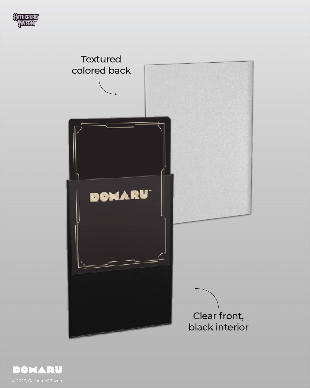 DOMARU Regular Standard Size Fit Sleeves "Sanctum White"