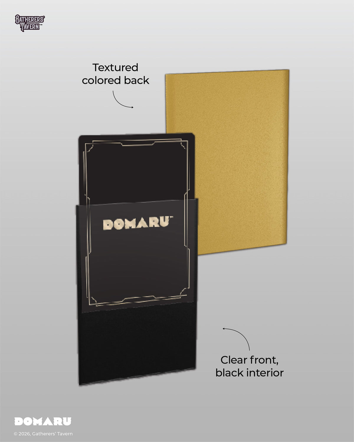 Gatherer's Tavern DOMARU Regular Standard Size Fit Sleeves "Sunspire Gold"