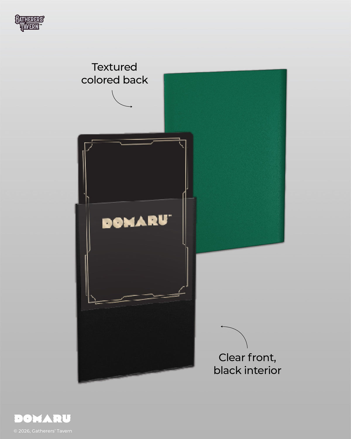 DOMARU Regular Standard Size Fit Sleeves "Sylvan Green"