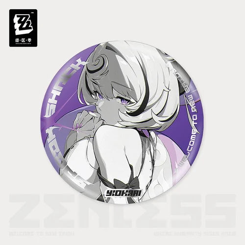 miHoYo Zenless Zone Zero Mindscape Cinema Series Reflective Pin Badge Spook Shack