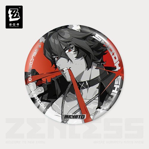 miHoYo Zenless Zone Zero Mindscape Cinema Series Reflective Pin Badge Spook Shack