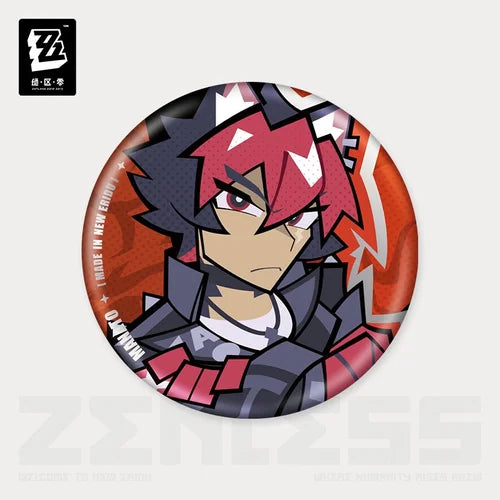 miHoYo Zenless Zone Zero New Eridu Series Chibi Metal Pin: Spook Shack