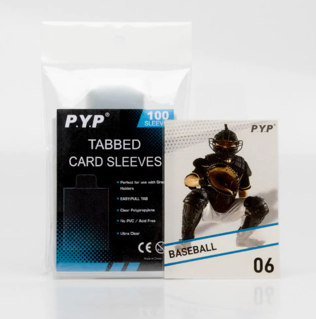PYP Easy Pull Tabbed Card Sleeves (Standard Size)