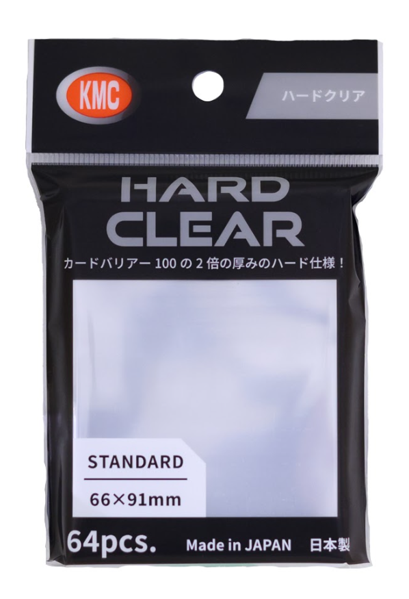 KMC Sleeve Card Barrier Clear - Standard Hard Clear (New 2025)