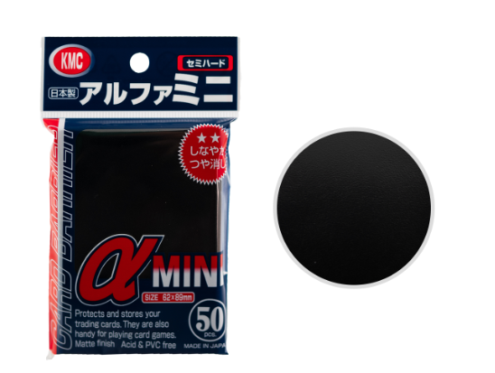 KMC Sleeve Card Barrier Mini Size "Super Alpha α"