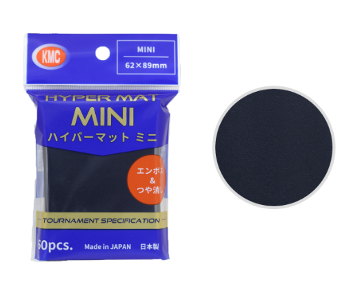 KMC Sleeve Card Barrier Mini Size "Hyper Mat" (New 2025)