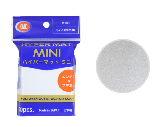 KMC Sleeve Card Barrier Mini Size "Hyper Mat" (New 2025)