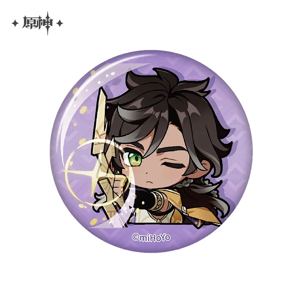 miHoYo Genshin Impact Chibi Sumeru Character Expression Sticker Badge