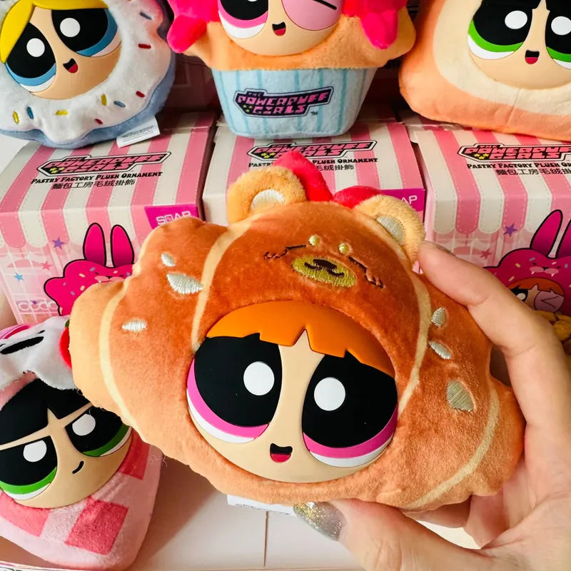 SOAP STUDIO x The Powerpuff Girls Pastry Factory Plush Ornament Blind Box-Single Box (Random)-Soap Studio-Ace Cards & Collectibles