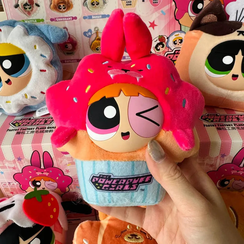 SOAP STUDIO x The Powerpuff Girls Pastry Factory Plush Ornament Blind Box-Single Box (Random)-Soap Studio-Ace Cards & Collectibles