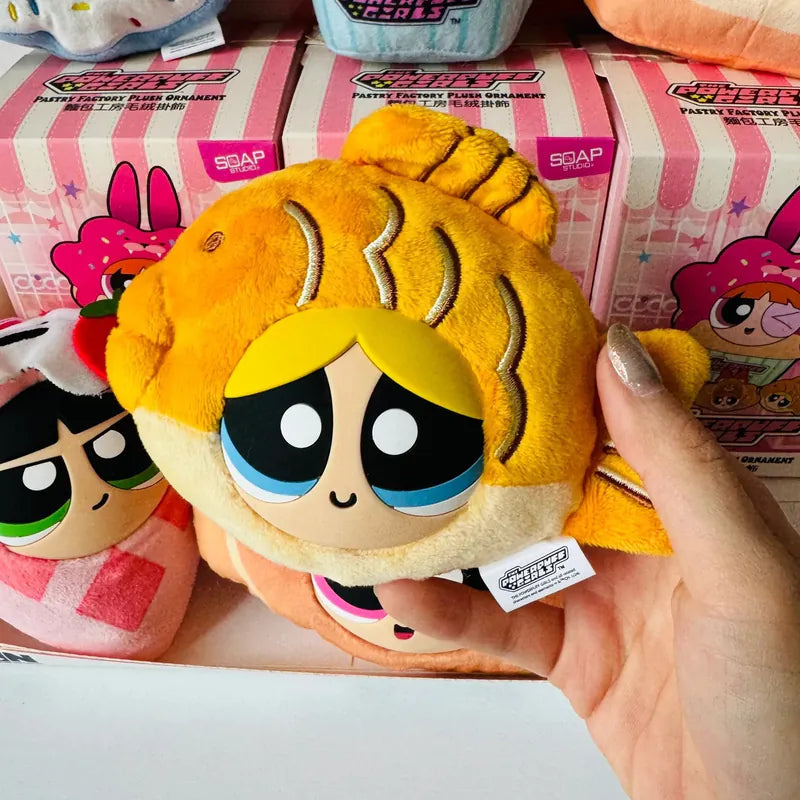 SOAP STUDIO x The Powerpuff Girls Pastry Factory Plush Ornament Blind Box-Single Box (Random)-Soap Studio-Ace Cards & Collectibles
