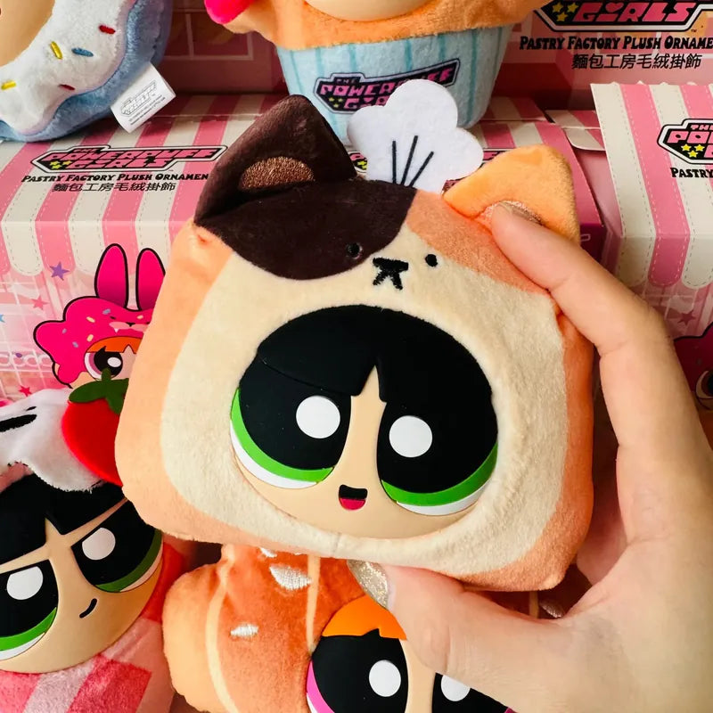 SOAP STUDIO x The Powerpuff Girls Pastry Factory Plush Ornament Blind Box-Single Box (Random)-Soap Studio-Ace Cards & Collectibles