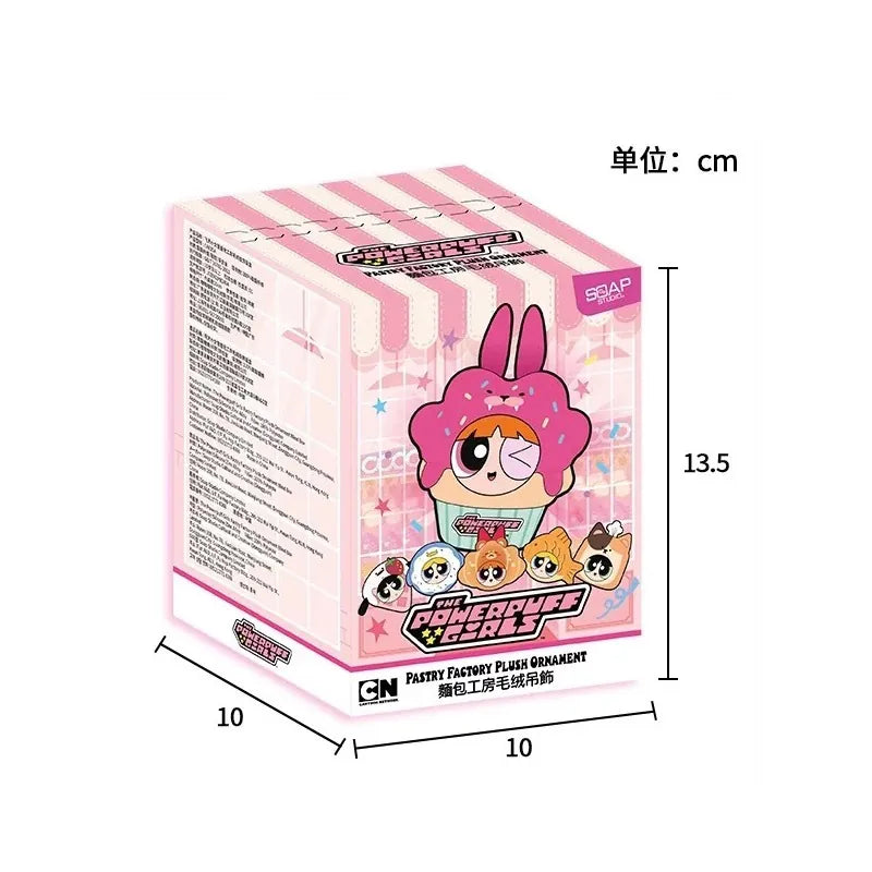 SOAP STUDIO x The Powerpuff Girls Pastry Factory Plush Ornament Blind Box-Single Box (Random)-Soap Studio-Ace Cards & Collectibles