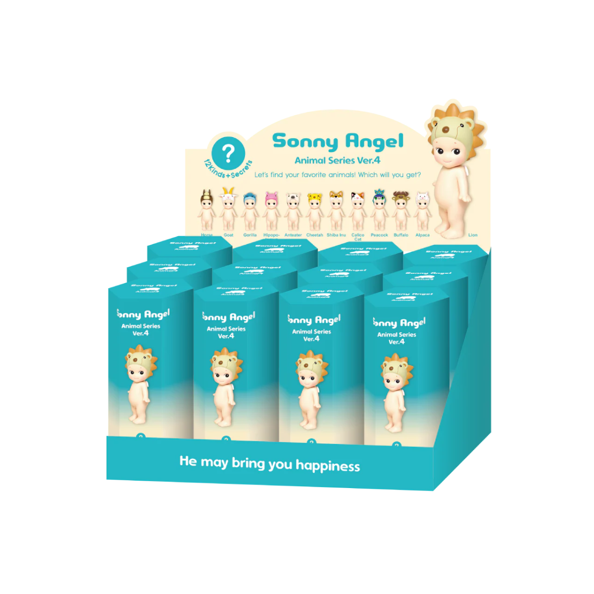 Sonny Angel x Mini Figure Animal Series Ver. 4-Single Box (Random)-Sonny Angel-Ace Cards & Collectibles