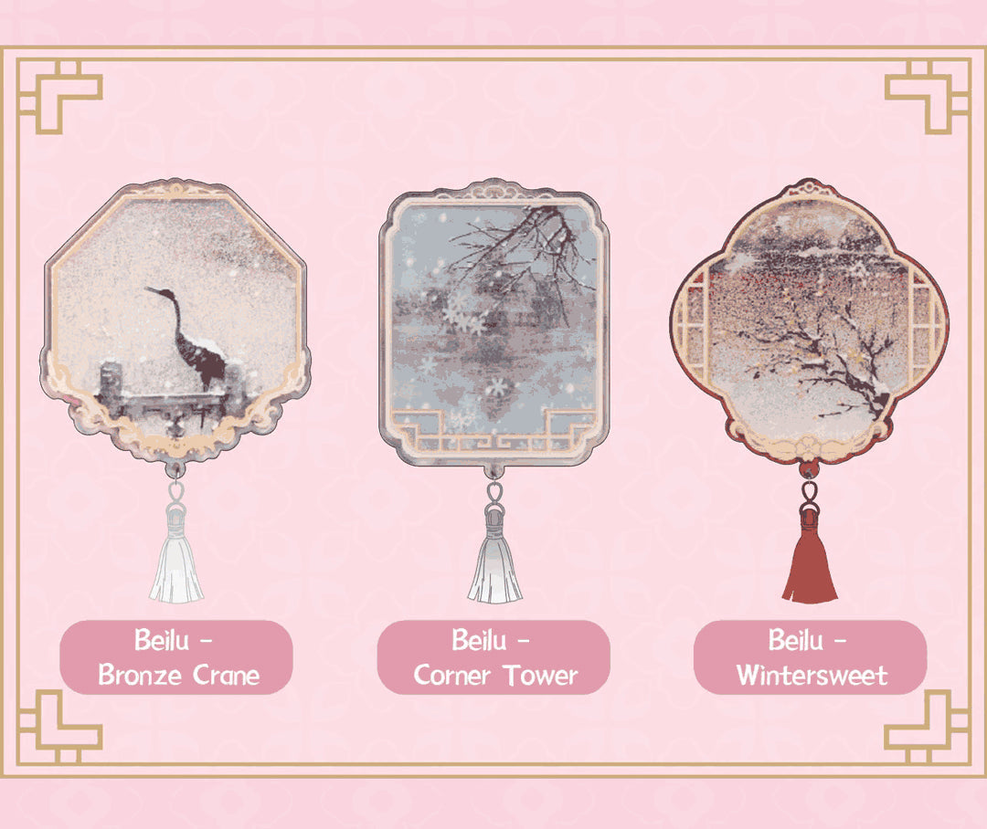 Palace Series Four Seasons Liquid Sand Fridge Magnets Blind Box-Single Pack (Random)-Suplay-Ace Cards & Collectibles