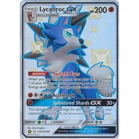 Lycanroc GX -Single Card-Shiny Ultra Rare [SV67/SV94]-The Pokémon Company International-Ace Cards & Collectibles