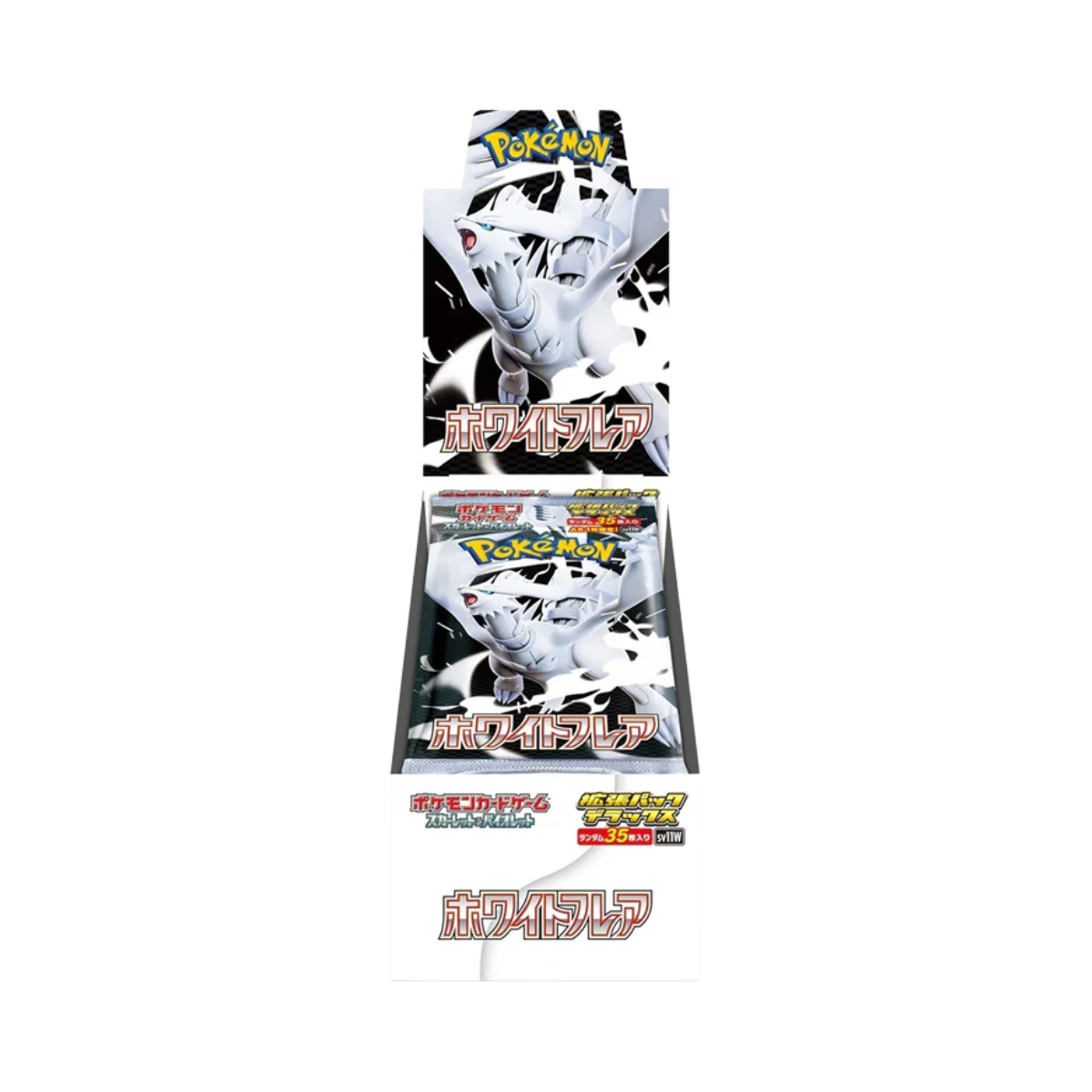 Pokemon TCG: Booster Box "Black Bolt / White Flare / Team Rocket / Heat Wave / Battle Partners" (Japanese)-SV11 Flare (Deluxe)-The Pokémon Company International-Ace Cards & Collectibles