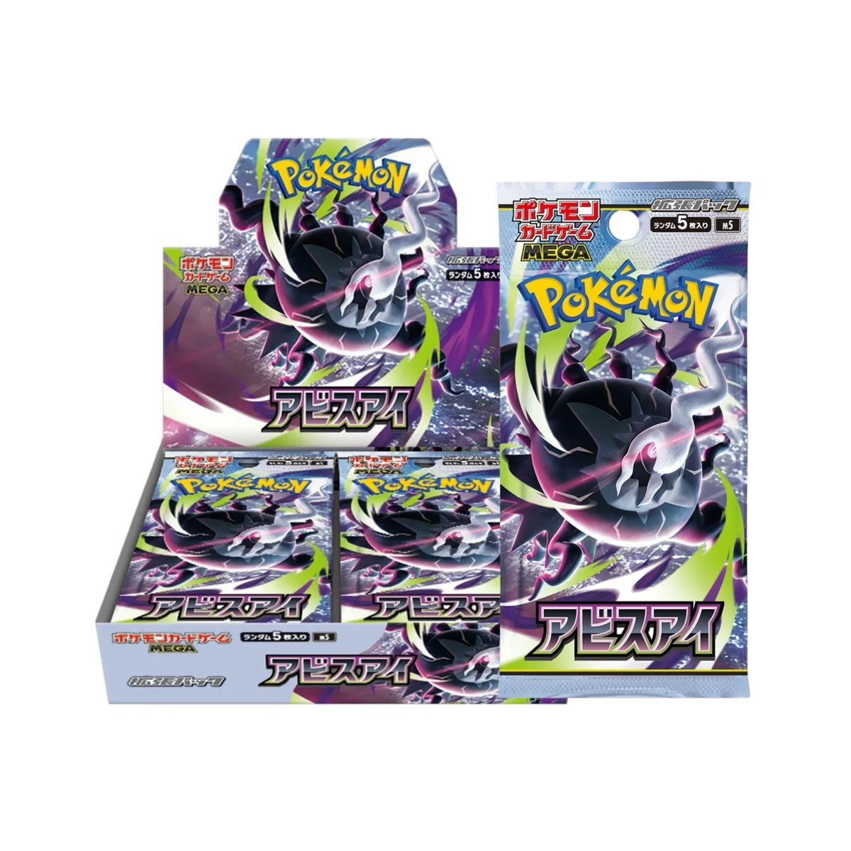 Pokemon TCG : MEGA Expansion Abyss Eye M5 (Japanese)