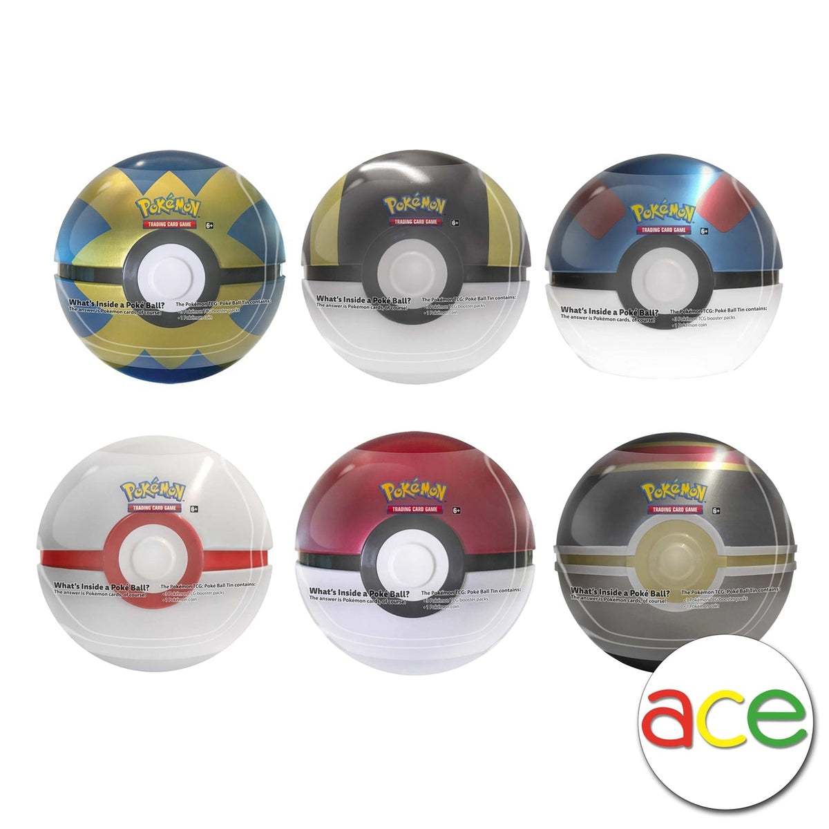 Pokémon TCG: Pokeball Tin Best of 2021-Poke Ball Tin-The Pokémon Company International-Ace Cards &amp; Collectibles