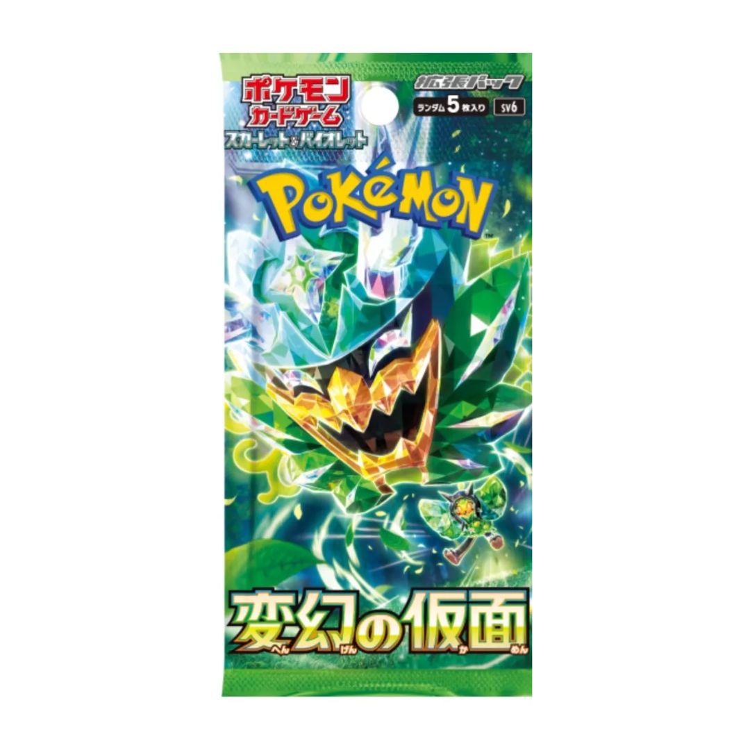 Pokemon TCG: SV6 Mask Of Change (Japanese)-Single Pack (Random)-The Pokémon Company International-Ace Cards & Collectibles