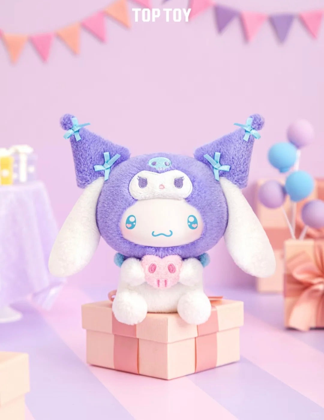 Sanrio Characters "Kuromi Party Series" Plushie Blind Box-Single Box (Random)-TopToy-Ace Cards & Collectibles