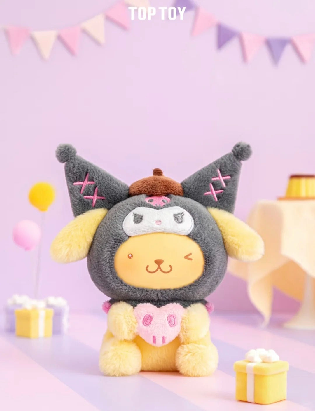 Sanrio Characters "Kuromi Party Series" Plushie Blind Box-Single Box (Random)-TopToy-Ace Cards & Collectibles