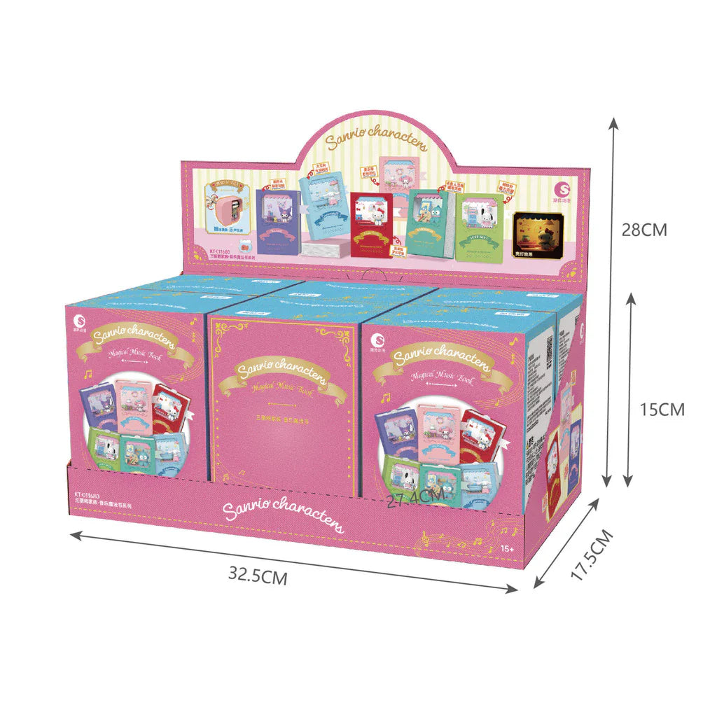 Sanrio Characters "Music Magic Series" Blind Box-Whole Box (8pcs)-TopToy-Ace Cards & Collectibles