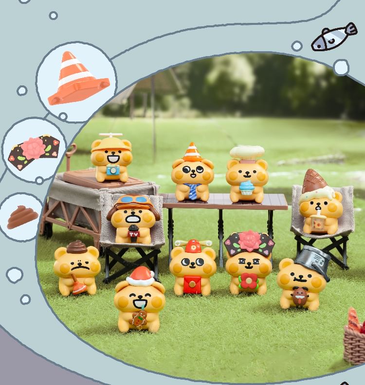 TOPTOY x Bear Is Bug Lazy Dairy Series Mini Figure Blind Bag-Single (Random)-TopToy-Ace Cards & Collectibles