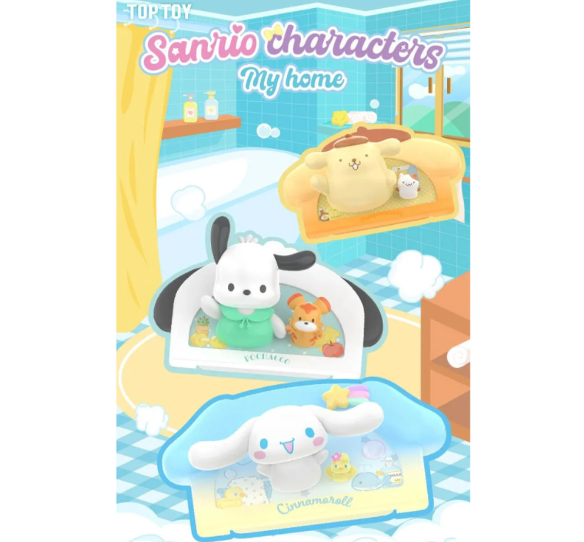 Toptoy x Sanrio Characters My Home Series Blind Box-Single Box (Random)-TopToy-Ace Cards & Collectibles